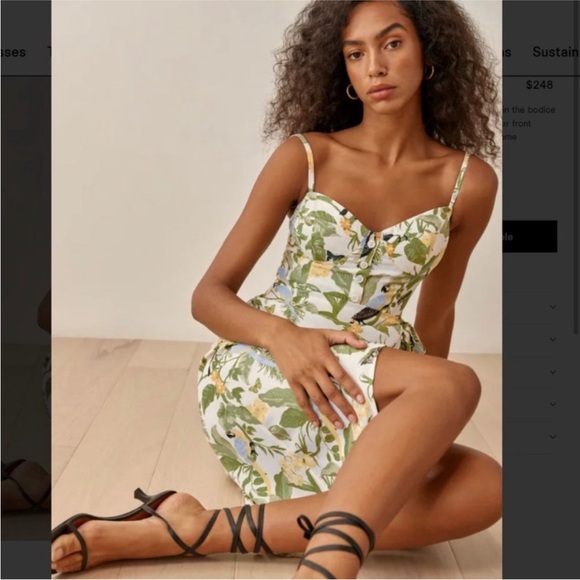Reformation Rianne dress 4 - Picture 2 of 6
